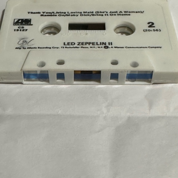 Led Zeppelin II, Cassette Tape (Atlantic, CS 19127) - Picture 4 of 4